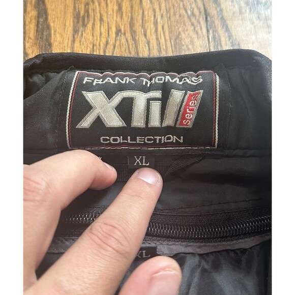 Frank Thomas XTi II Hyper Tec Armored Padded Motorcycle Jacket W/ Zip Out Liner - Picture 10 of 12